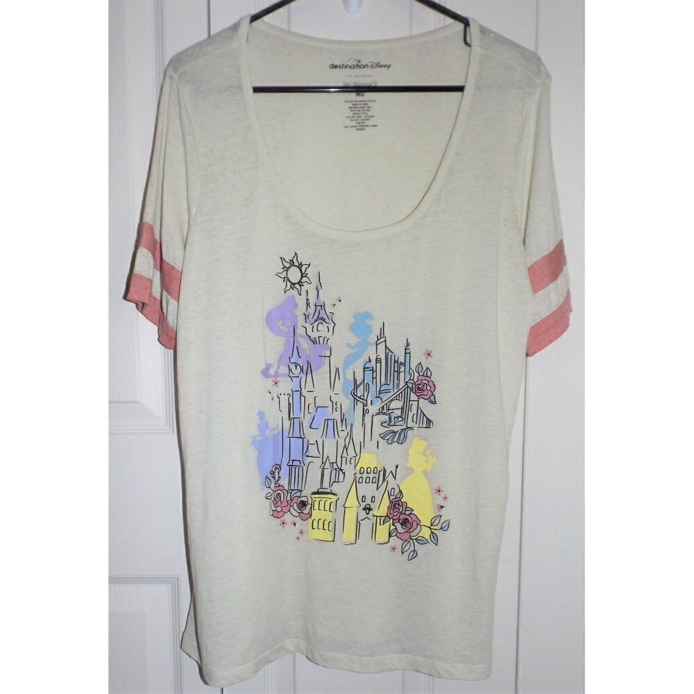 Disney MD beige Disney princesses shirt